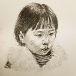 뎃생 인물소묘 연필그림 조장원 | 연필 그림