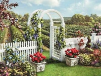 gartenlandschaft | 풍경화, 꽃