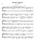 Into The Unknown - Over The Garden Wall opening theme | 악보