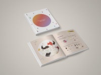 배스킨라빈스31 아트북 ⌈The Universe of Color, Baskin Robbins⌋ | Book design, Catalogue layout, Design