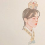 귀여운 앞머리. )) #draw #sketch #prisma #colorpencil #hanbok #drawing #color #드로잉 #프리즈마 #색연필 #한복 | 귀여운 앞머리... 