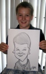 Live Caricatures in Black and White | 초상화, 연필 초상화