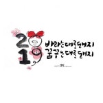 2019 기해년 수묵캘리그라피 디자인/바라는 대로 돼지 꿈꾸는 대로 돼지 : 네이버 블로그 | 돼지, 디자인, 블로그
