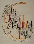 Calligraphy | 아이디어, 문자, 젠탱글