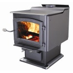 Found it at Wayfair - Ponderosa 3,200 Square Foot Wood Stove with Blower | 난로, 화덕