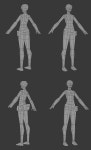 Pin de ohsemoon em 3D캐릭터 | Design de personagens, 3d max, Tutoriais