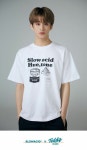 IMAGE MAP T-SHIRT [WHITE] || NCT127 - 슬로우애시드 × 테디아일랜드 -🦝 in 2021 | T shirts for women, Mens tshirts, Mark nct