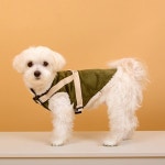 무스탕 하네스 베스트 | 개 옷, 무스탕, 애견