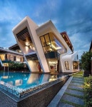 럭셔리 하우스 - 수영장 있는 집 | Casas luxuosas, Villa design, Arquitetonico