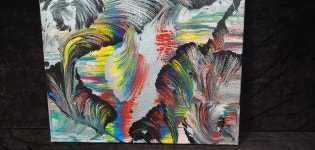 fluid painting acrylic pouring에 있는 CY challenge youtself art님의 핀 | 그림 그리기, 그림, 그리기