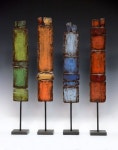 and fabricated steel with enamel paints and wax. Limited edition of 10. Sold in a set of 4 as shown. | 예술, 디스플레이, 갤러리