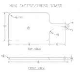 Make a Wood Cheese Board from Free Woodworking Plans #diycuttingboard | 도마