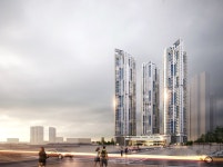 ㈜무영건축 | 동부청과시장 정비사업 - 보성산업㈜ | 주거용 건축, 건축, 파사드