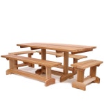 5pc Market Table (10 person), $798.12 | 소풍 테이블, 식탁 벤치, 피크닉테이블