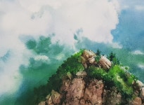 수채화 .자연.순환 | 수채화