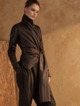 The convertible cross over jacket in soft nappa leather and jersey is a piece you will never want to take off. Think of it as an... 