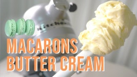 [BUTTER CREAM] 키친에이드로 파트아봄브 버터크림 정석대로 만들기ㅣButter creamㅣ마카롱 기본 필링 만들기 팁 모두 알려드림... 