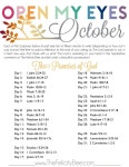 Sep 24 Open My Eyes October Scripture Writing Plan | 성령 Sep 24 Open My Eyes October Scripture Writing Plan