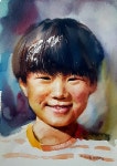 Ghim của 박임규 trên 인물수채화,water portrait painting