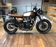 remember we can build you one of these and … | Triumph cafe racer, Cafe racer, Triumph motorcycles