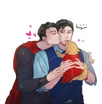 (방학까지조용함...)솜팡 в Твиттере: «숲뱃 뽀뽀해 https://t.co/aJrh7jOydZ» | Musicales, Musical, Dibujos