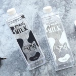 Milk Carton Shape Water Bottle BPA-free | 공예