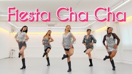 Fiesta Cha Cha LineDance/초급라인댄스/Happy Valentines Day💗/Music:Lets Get Loud - Jennifer Lopez/3급26번 in 2023 | Line... 