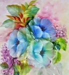 Pin by 모아팜 on Flores | Flower art, Watercolor flowers, Flower painting