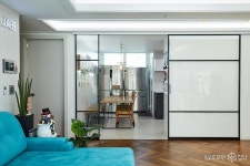 서울 성북구 하월곡동 월곡삼성래미안 화이트톤과 우드로 따뜻한 공간을 연출한 43평 아파트 인테리어 간편안심인테리어 집닥 | 인테리어, 내부... 