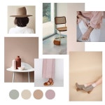 NEW things for @studio9co 💫✨⠀⠀ ⠀⠀ #moodboard #rebrand #studio9co | 패션 무드 보드, 컬러 보드, 레이아웃