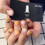 Nail Art에 있는 (*□*) ( / ^ \ )님의 핀 | 쉬운 네일 아트, 귀여운 네일 아트, 한국 네일