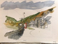 Drawn in Yorkshire – The online home of John Harrison, artist: purveyor of line drawings with watercolour | 풍경 스케치, 스케치