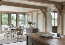 Pin by A A. A. on 2022 우리집 | Oak framed buildings, Oak frame house, Cottage interiors