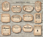 포션점빵(potion.0) | Image result for harry potter potion labels printable | 해리포터