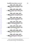 Paradiddles beats lesson 3 page 1 | 악보, 드럼