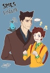 Pin by サムライ ♥ on Spies in Disguise 스파이지니어스 Killian x Walter in 2020 | Disguise art, Movie characters, Anime