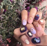 Pin de Juju em 네일 디자인