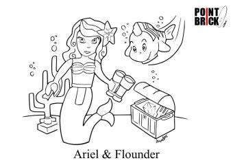 Disegni da colorare: LEGO Star Wars ed Ariel | Disegni da colorare lego, Disegni da colorare, Pagine da colorare disney