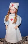Kammer and Reinhardt 117n Mein Leibling - German Antique Doll - 17 inch/nurse costume | 인형