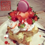 딸기허니토스트 - Strawberry Honey Toast (카페라돌체 - Cafe La Dolce)(이미지 포함) | 식품 아이디어, 아시안 디저트, 디저트 레시피