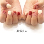 [New] The 10 Best Nail Ideas Today (with Pictures) -  아이보리레드컬러 섞어서 꽃잎아트로 귀여운디자인  . . #네일아트 #네일샵... 