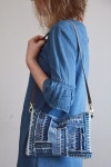 Pin by 서경연 on Crossbody Denim Bags (Mini) | Recycled denim, Refashion clothes, Upcycle jeans