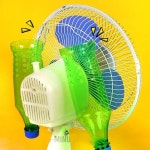 얼음바람 솔솔~5분만에 선풍기 에어컨 효과 만들기 꿀팁! | Diy fan, Diy air conditioner, Diy videos