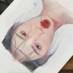 ٩(๑> ₃ <)۶♥おっしゃれぇぇ에 있는 黒棺 四十郎님의 핀 | 스케치, 색연필, 수채화