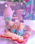 Pin by 윤 수빈 on 애니 콜라보 인기 디저트&음료&푸드&과자 (다과회 포함) in 2022 | Cute cakes, Amazing food art, Cake
