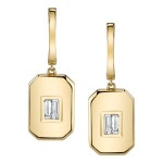 Essential Baguette Drop Earrings  for beautiful affordable jewelery come visit us at www.outsideldn.com | 귀걸이, 쥬얼리, 패션... 