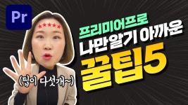 10분으로 숙련도 UP👍 나만 알기 아까운 프리미어프로 꿀팁 5개! [편집하는여자] - 2023 | 편집