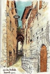 Pin by 1st1art on 유성만년필 + 물감 채색 in 2023 | Watercolor architecture, Architecture drawing, Architecture art