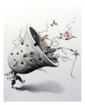 색연필 #종 #초현실 #illust #illustration #drawing #colorpencils #art #artwork #painting #picture | 일러스트레이션, 색연필, 연필화