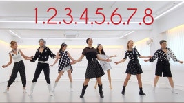 1.2.3.4.5.6.7.8 LineDance/Choreo : Rae J Lee(이래정)/Improver Level(쉬운중급) - 2023